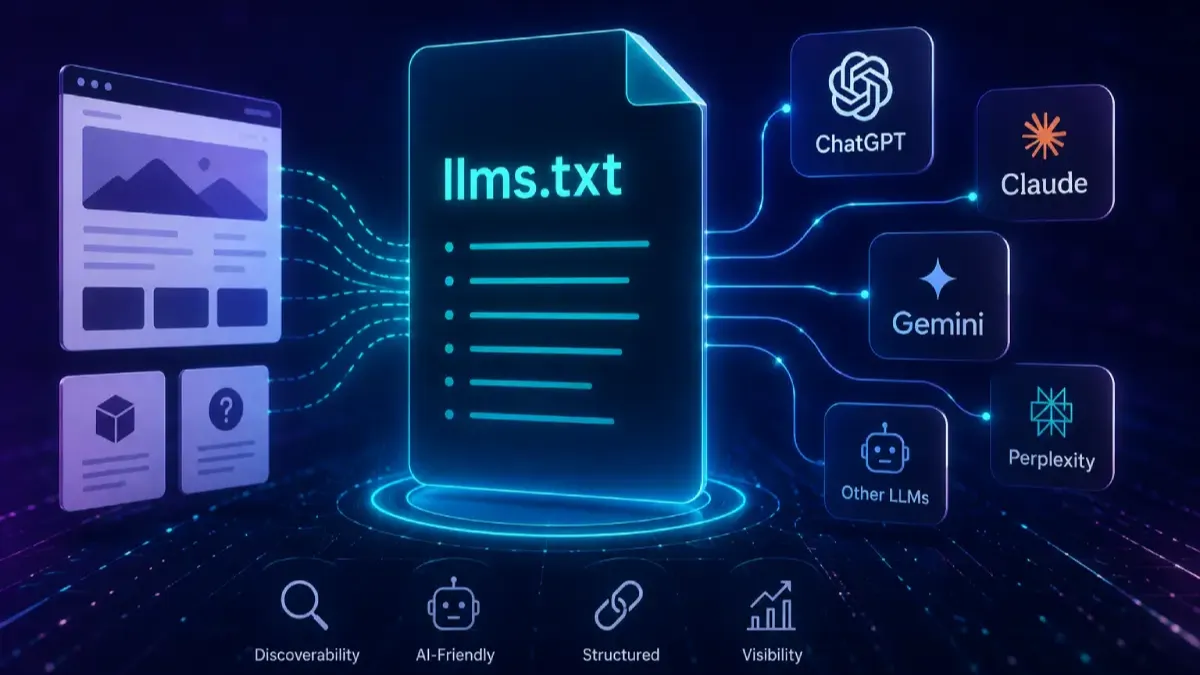 llms.txt Nedir, Nasıl Oluşturulur? Sitenizi LLM'lere Tanıtın